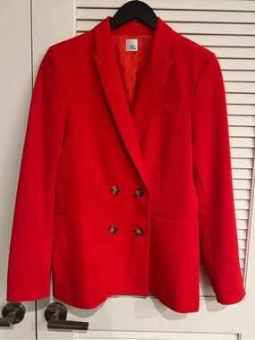 Iris&Ink double -breasted button blazer.New no tags